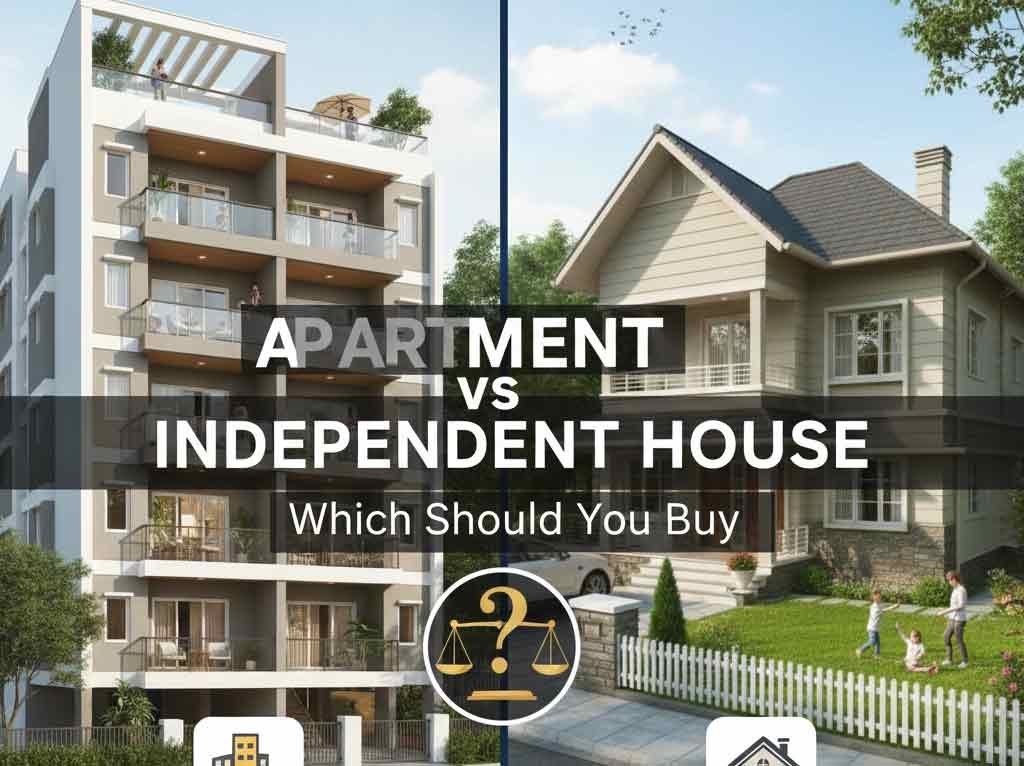 Apartment vs Independent House: Which Should You Buy?
